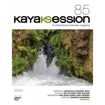 kayak session magazine #85, spring 2023