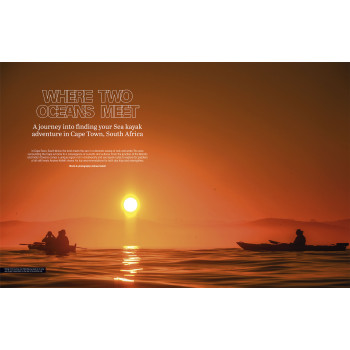 Paddle World magazine 2024 Cape Town sea kayaking