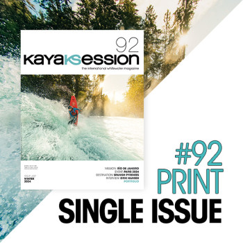 Kayak Session Magazine issue 92, Winter 2024