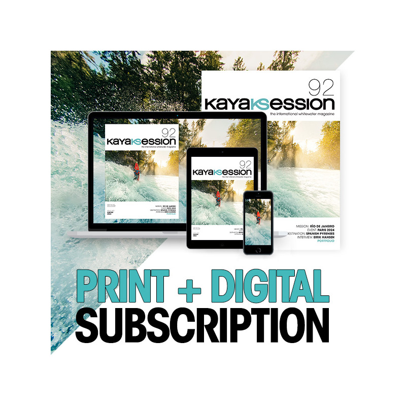 Kayak Session Magazine Issue 92, winter 2024