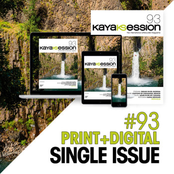 Kayak session magazine #93 print + digital edition cover KS#93