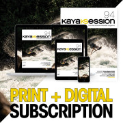 Cover of Kayak Session magazine,  summer 2025, issue 94