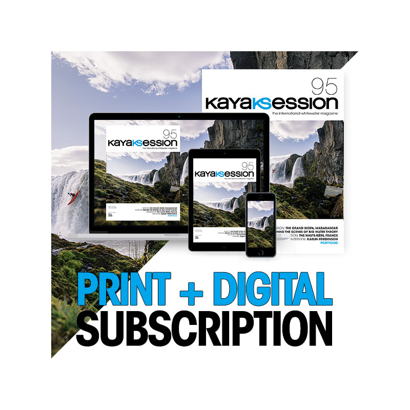 kayak session magazine subscription for print and digital edition for one year. kayak session magazine subscription for print and digital edition for one year.