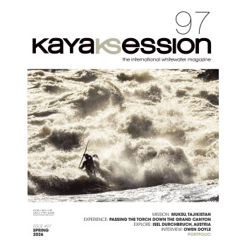 Kayak Session magazine 97, Spring 2026 edition