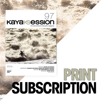 Cover of Kayak Session #97, Spring 2026