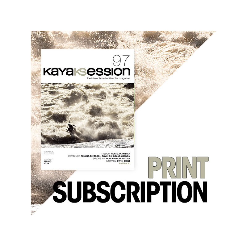 Cover of Kayak Session #97, Spring 2026
