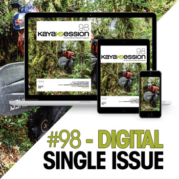 Cover Kayak Session 98, summer 2026 digital issue