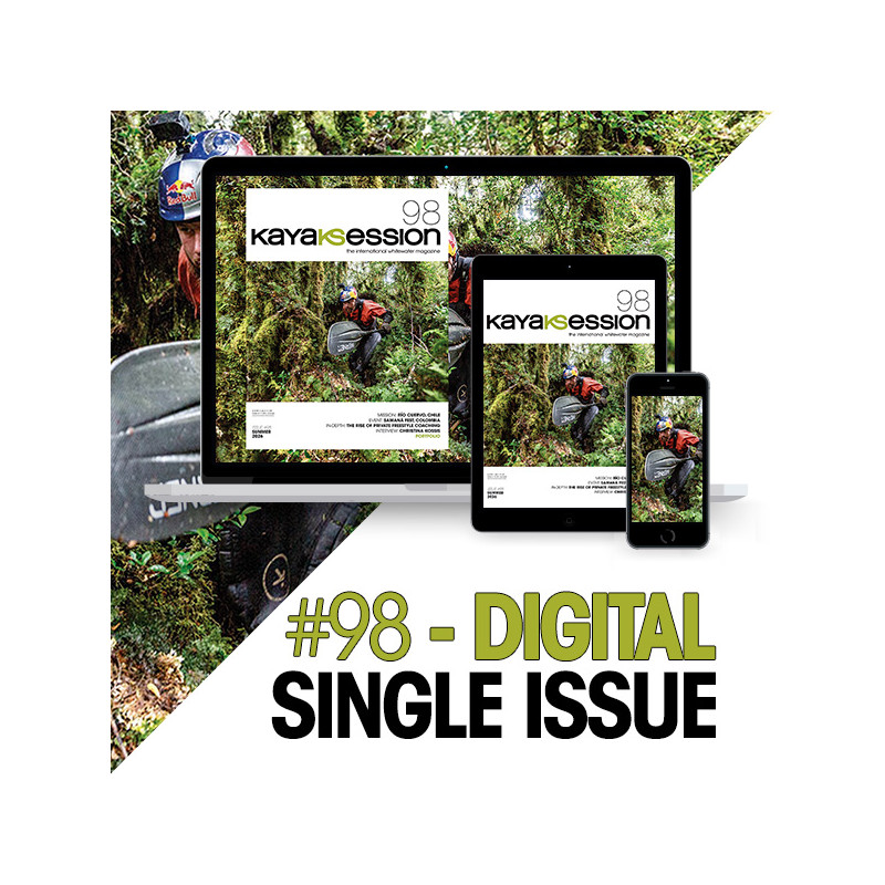 Cover Kayak Session 98, summer 2026 digital issue