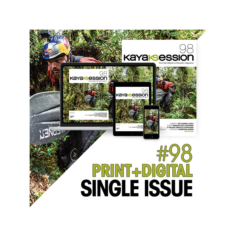 Kayak Session magazine 98, Summer 2026 edition