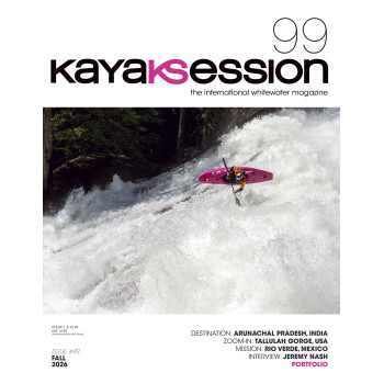 Cover Kayak Session 99, fall 2026 print issue