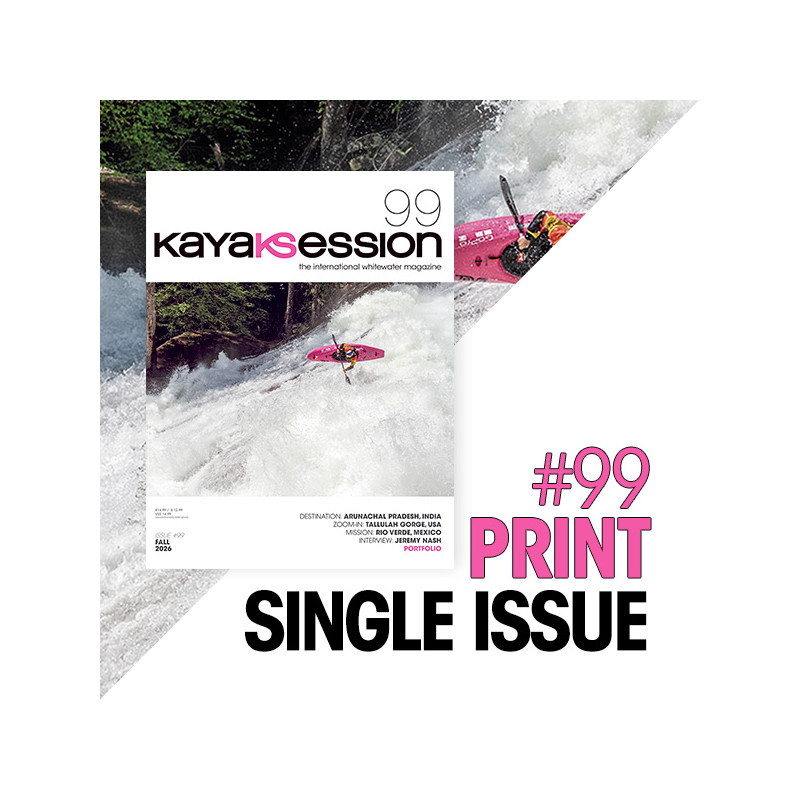 Cover Kayak Session 99, fall 2026 print issue
