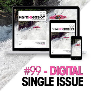 Cover Kayak Session 99, fall 2026 print issue
