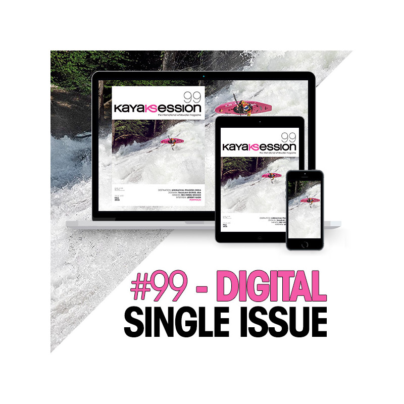 Cover Kayak Session 99, fall 2026 print issue
