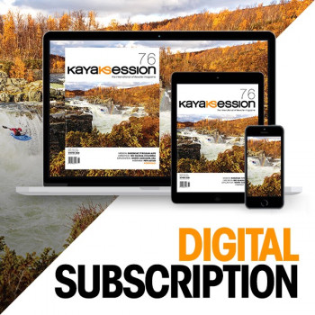 Digital subscription to kayak session magazine