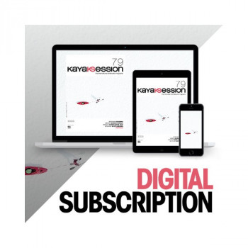 Digital subscription to kayak session magazine starting with issue 79